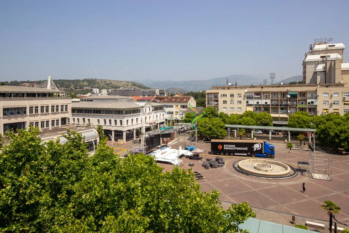 Rent, one bedroom apartment, 59m², Centar, Podgorica