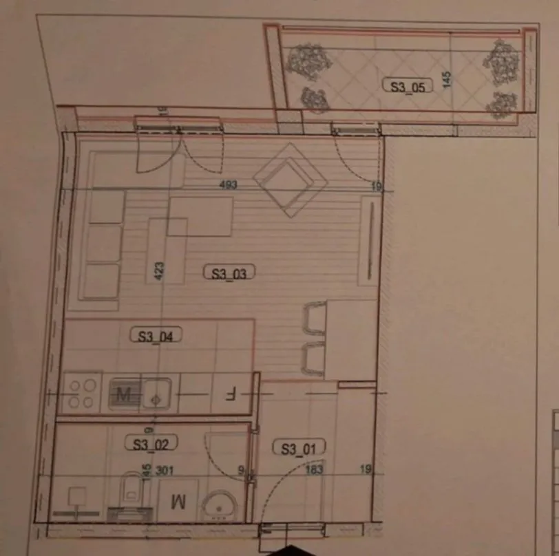 Prodaja, stan, 32m², Momišići, Podgorica