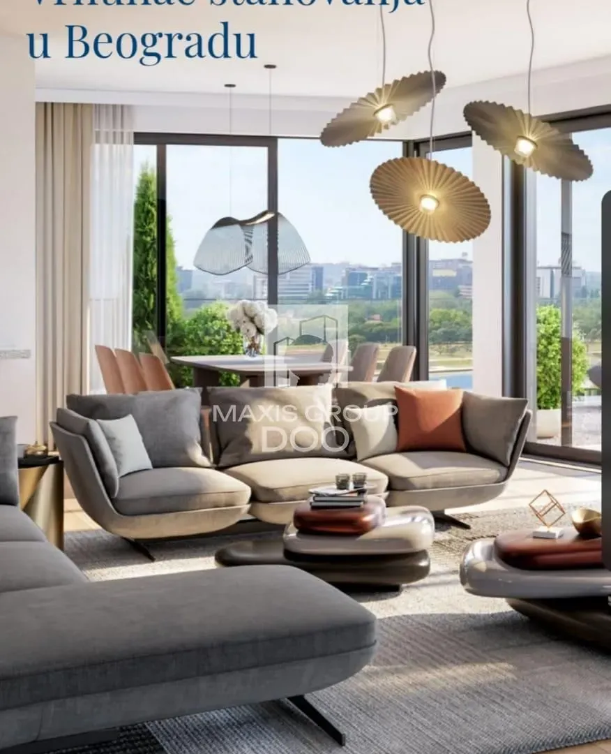 Sale, four bedroom apartment, 97m², Savski Venac, Beograd