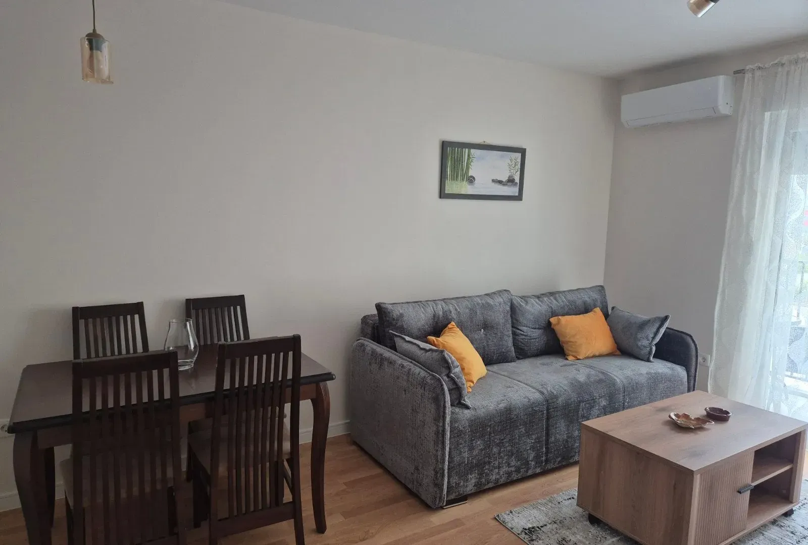 Izdavanje, jednosoban stan, 39m², Zabjelo, Podgorica