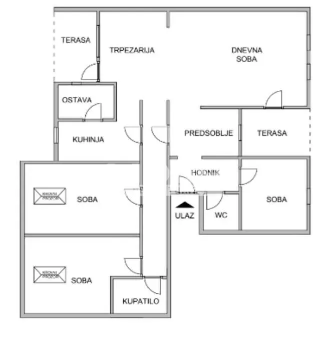 Prodaja, trosoban stan, 88m², Novi Beograd Blok 72, Novi Beograd Sve Podlokacije
