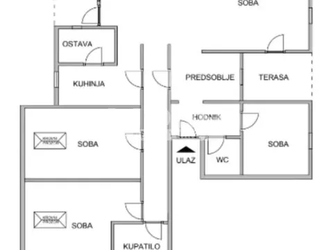 Sale, three bedroom apartment, 88m², Novi Beograd Blok 72, Novi Beograd Sve Podlokacije