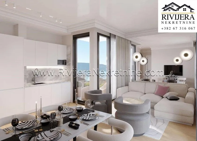 Prodaja, garsonjera, 32m², Kumbor, Herceg Novi