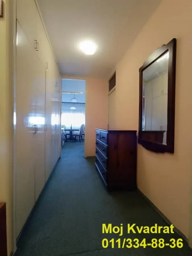 Rent, two bedroom apartment, 60m², Novi Beograd Blok 70, Novi Beograd Sve Podlokacije