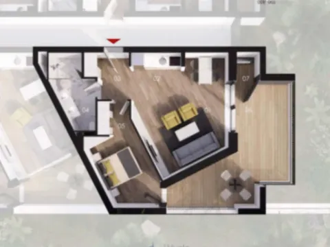 Prodaja, jednosoban stan, 77m², Bečići, Budva - image 11