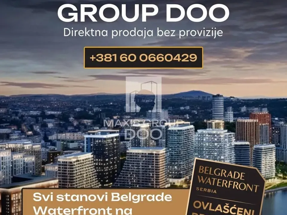 Sale, one bedroom apartment, 162m², Savski Venac, Beograd