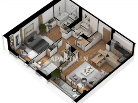 Izdavanje, trosoban stan, 88m², Savski Venac, Beograd - image 4