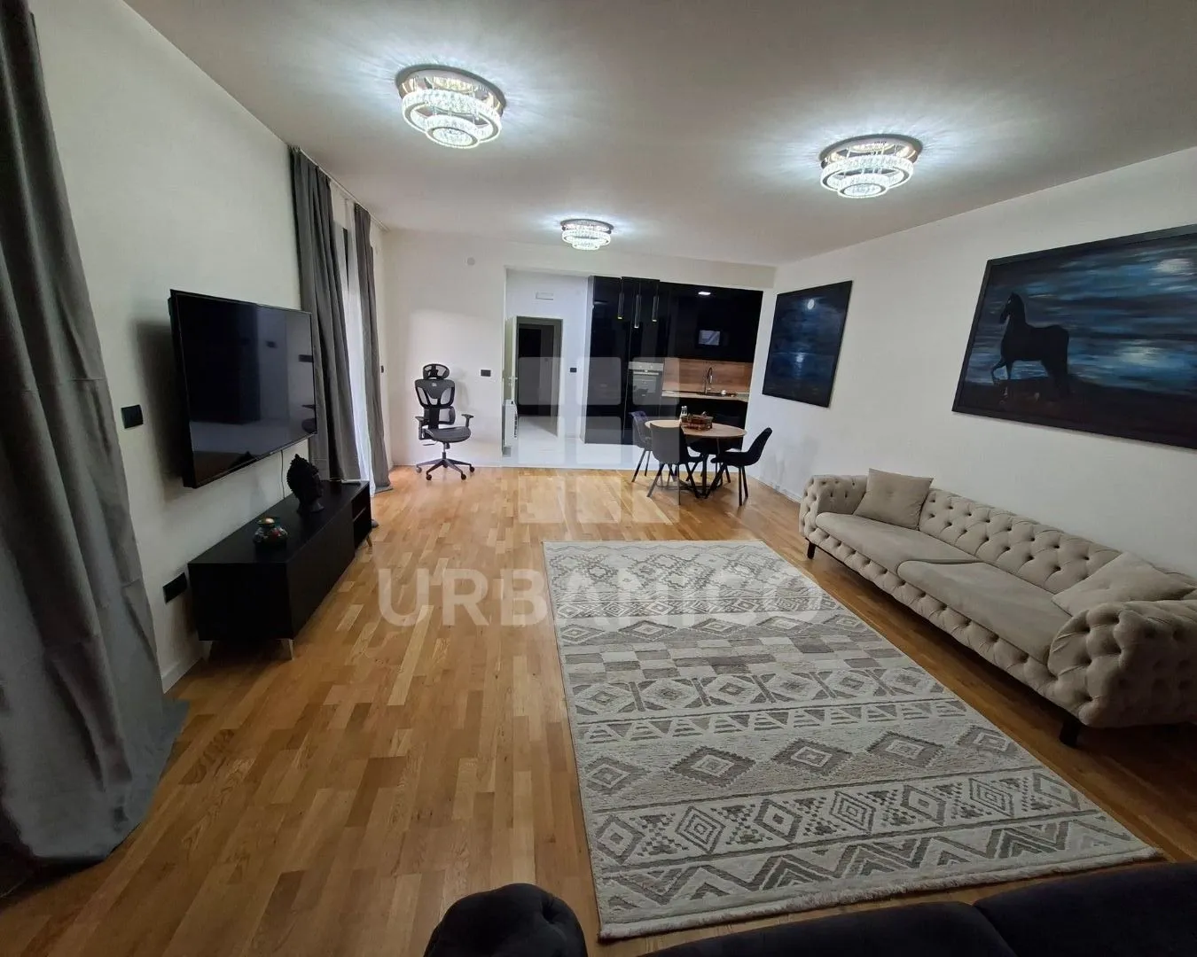 Rent, two bedroom apartment, 100m², Nova Dalmatinska, Podgorica