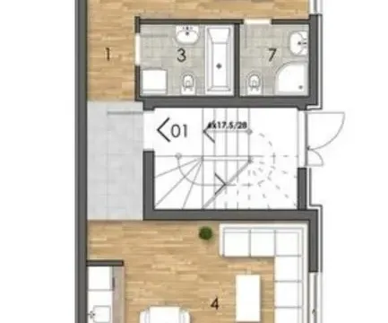 Prodaja, trosoban stan, 55m², Petrovaradin, Novi Sad - image 6