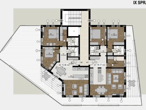 Sale, two bedroom apartment, 74m², Bar, Crna Gora - image 12