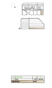 Floor plan drawing showing the layout of the rooms. - image 3
