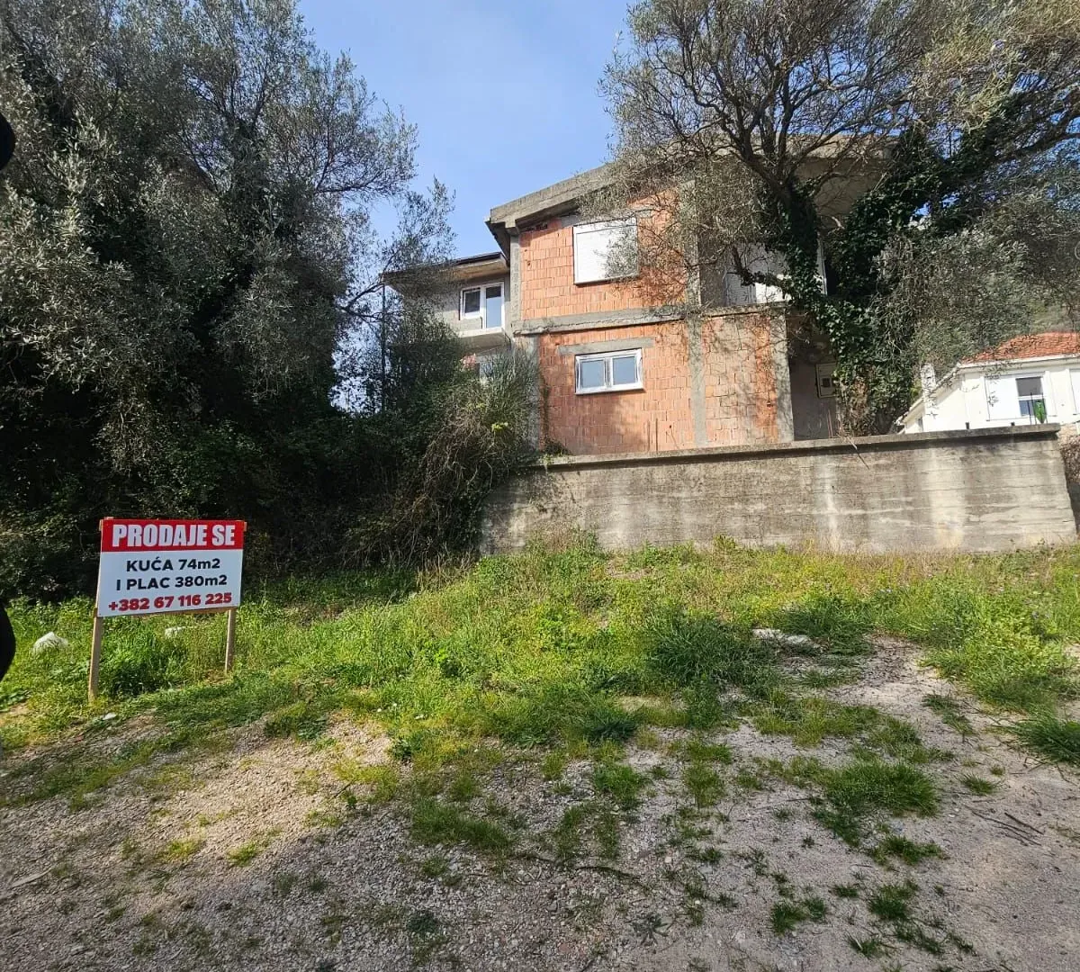 Prodaja, kuća, 74m², Šušanj, Bar