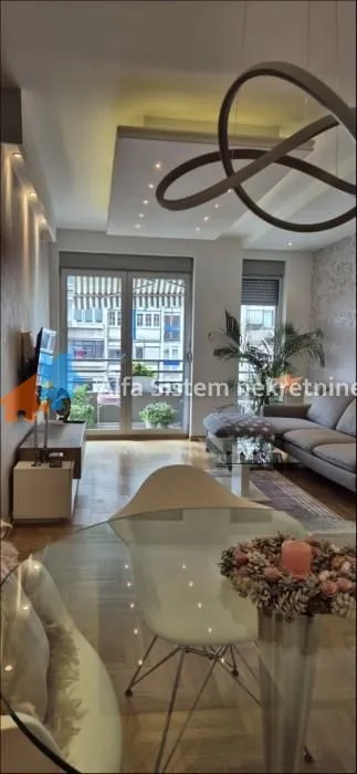 Izdavanje, dvosoban stan, 54m², Vračar Sve Podlokacije, Beograd