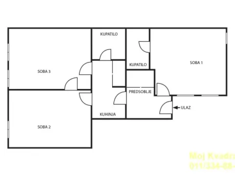 Prodaja, trosoban stan, 73m², Stari Grad, Beograd - image 20