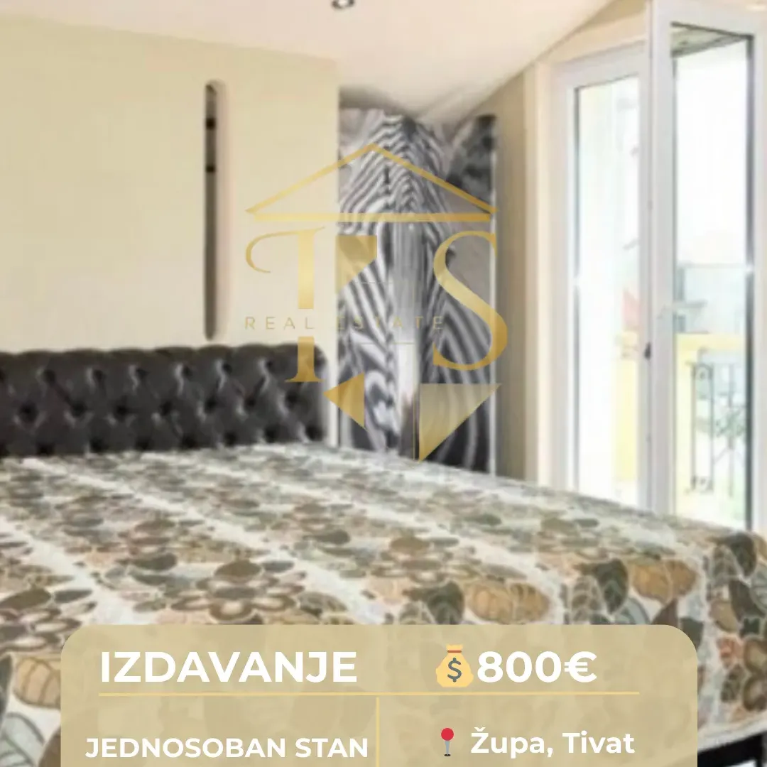 Rent, one bedroom apartment, 118m², Mrčevac, Tivat