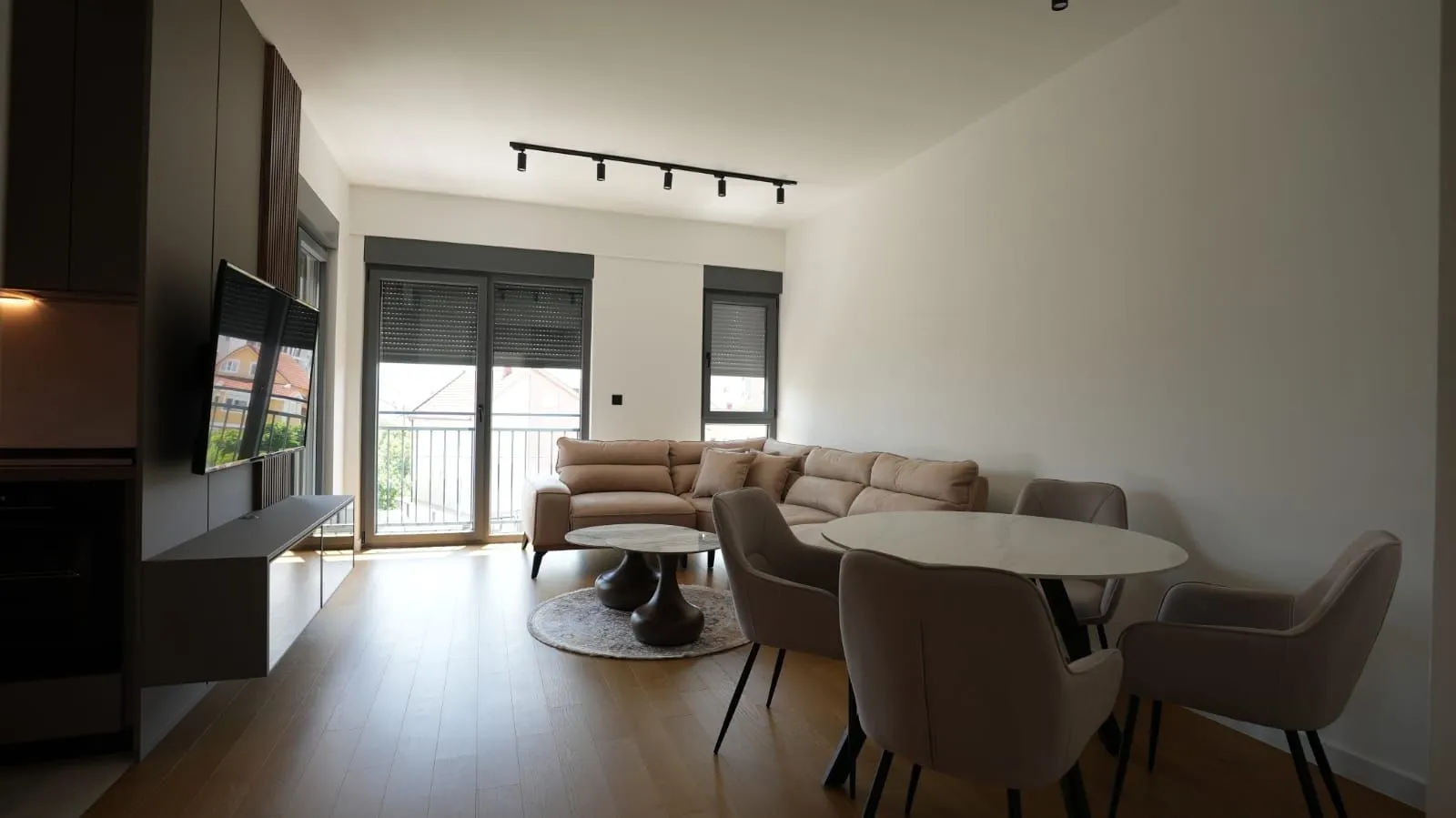 Rent, one bedroom apartment, 47m², Blok 9, Podgorica