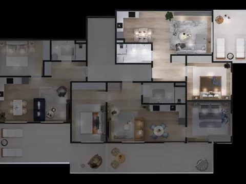 Prodaja, dvosoban stan, 66m², Tivat, Crna Gora - image 4