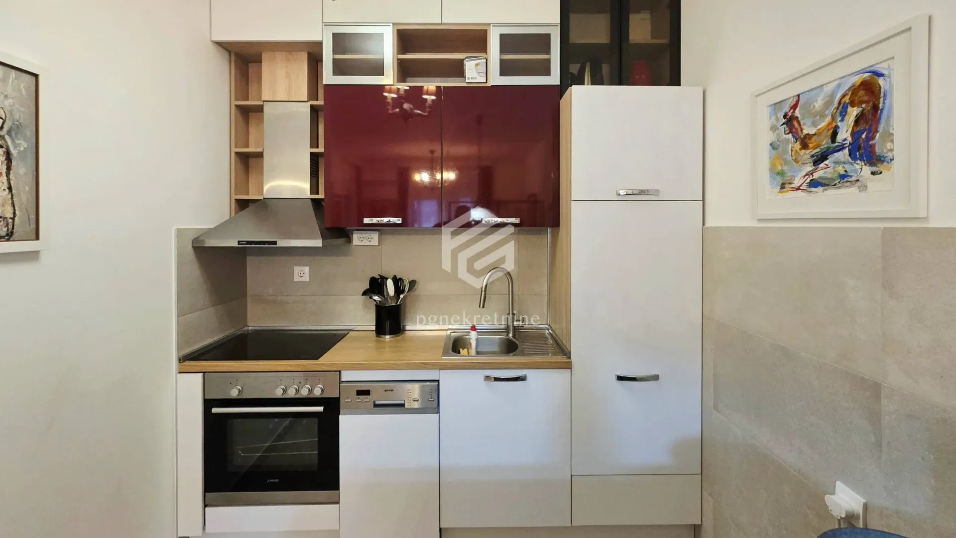 Rent, one bedroom apartment, 46m², Zabjelo, Podgorica