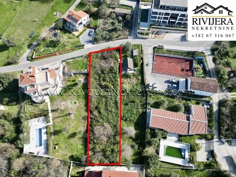 Prodaja, plac, 1015m², Kavač, Kotor