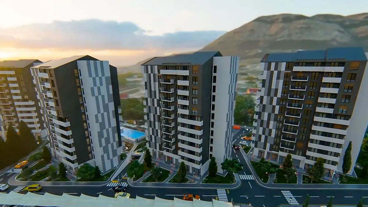 Prodaja, dvosoban stan, 72m², Bar, Crna Gora