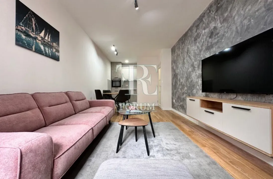 Izdavanje, jednosoban stan, 50m², Central Point, Podgorica