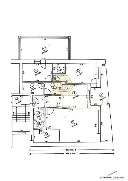 Prodaja, četvorosoban stan, 126m², Grbavica, Novi Sad Sve Podlokacije