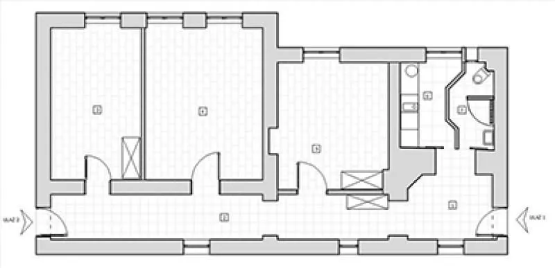 Izdavanje, trosoban stan, 90m², Cvetni Trg, Vračar Sve Podlokacije