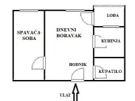 Prodaja, jednosoban stan, 45m², Novi Beograd Blok 63, Novi Beograd Sve Podlokacije - image 8