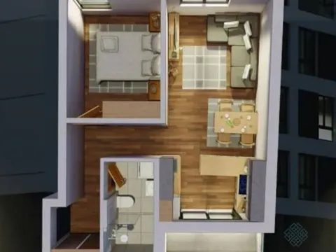 Prodaja, jednosoban stan, 45m², Ilino, Bar - image 3