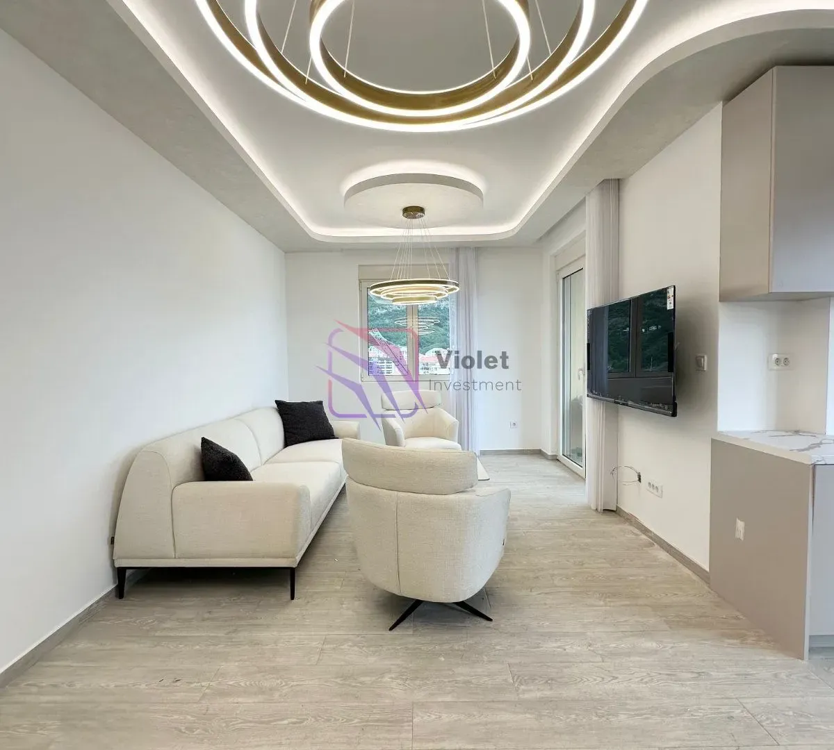 Sale, two bedroom apartment, 74m², Bečići, Budva