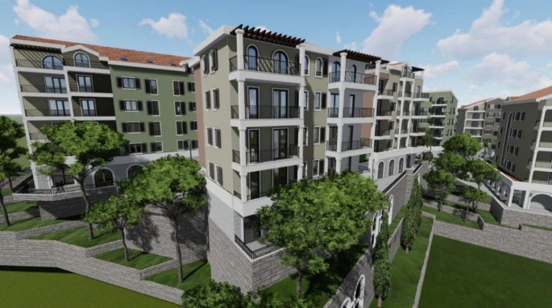 Sale, one bedroom apartment, 42m², Tivat, Crna Gora