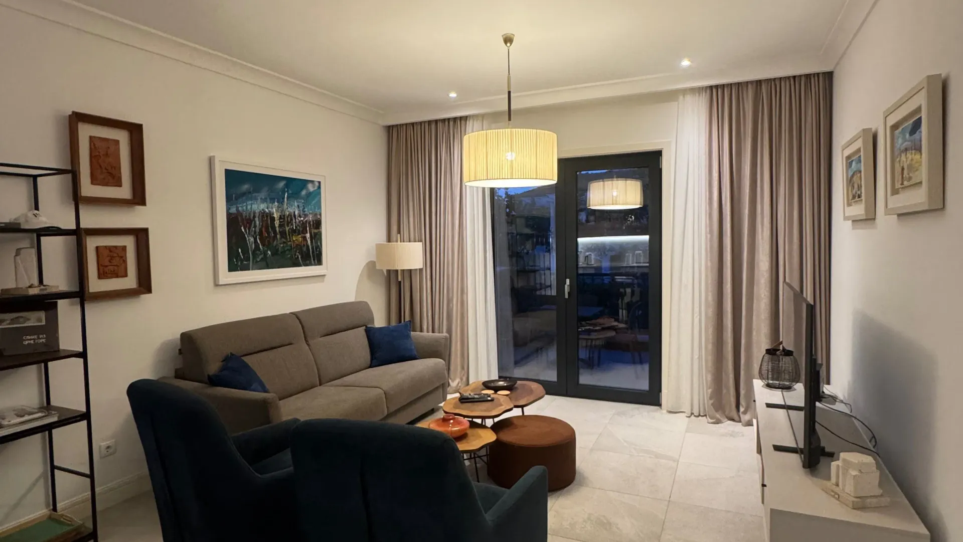 Rent, one bedroom apartment, 60m², Luštica Bay, Tivat