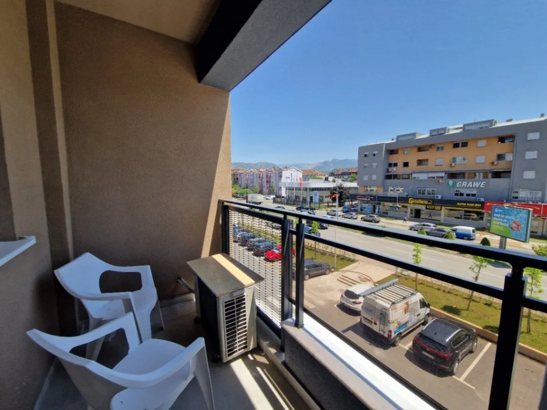Rent, one bedroom apartment, 47m², Stari Aerodrom, Podgorica