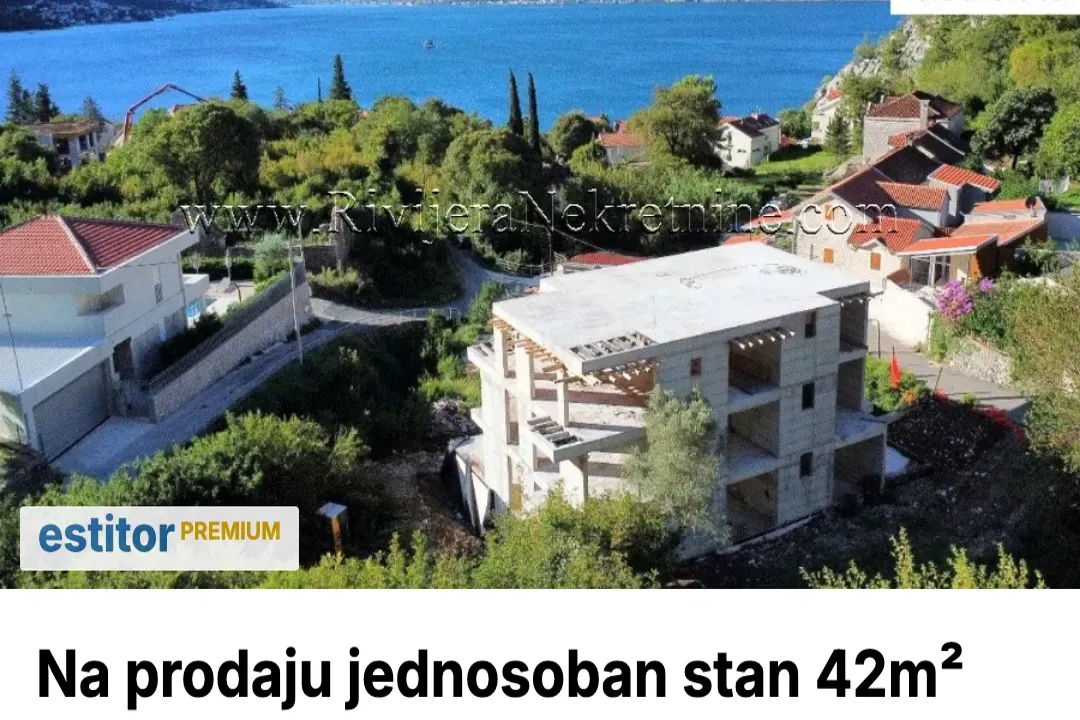 Prodaja, jednosoban stan, 42m², Orahovac, Kotor