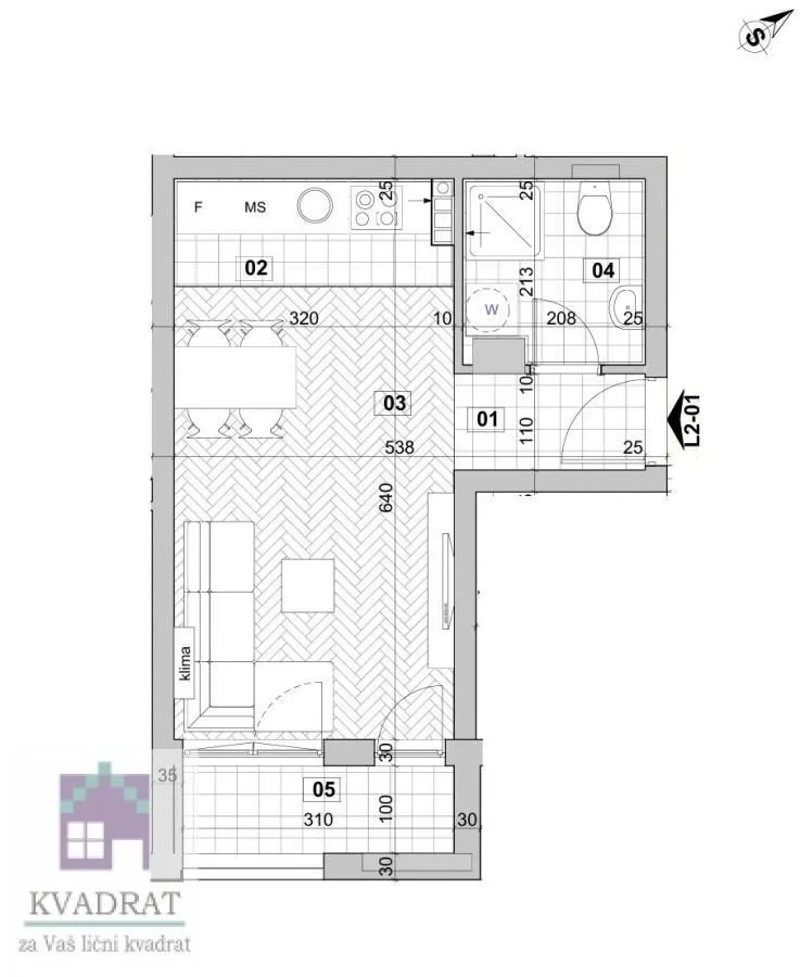 Prodaja, garsonjera, 29m², Veternik, Novi Sad Sve Podlokacije