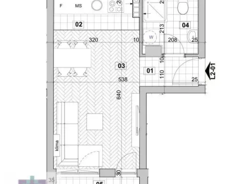 Prodaja, garsonjera, 29m², Veternik, Novi Sad Sve Podlokacije - image 2