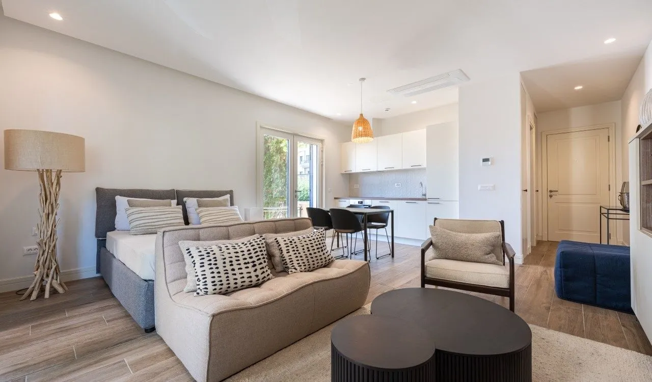 Prodaja, jednosoban stan, 37m², Luštica Bay, Tivat