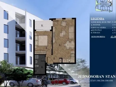 Stan in Ulcinjsko Polje