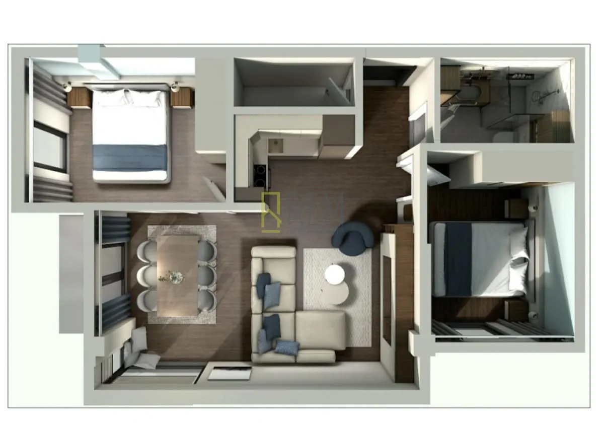 Sale, one bedroom apartment, 40m², Kolašin, Crna Gora