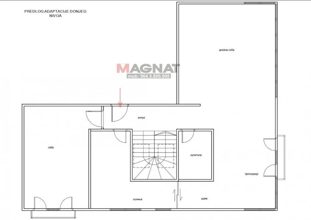 Prodaja, stan, 195m², Kalenić Pijaca, Vračar Sve Podlokacije