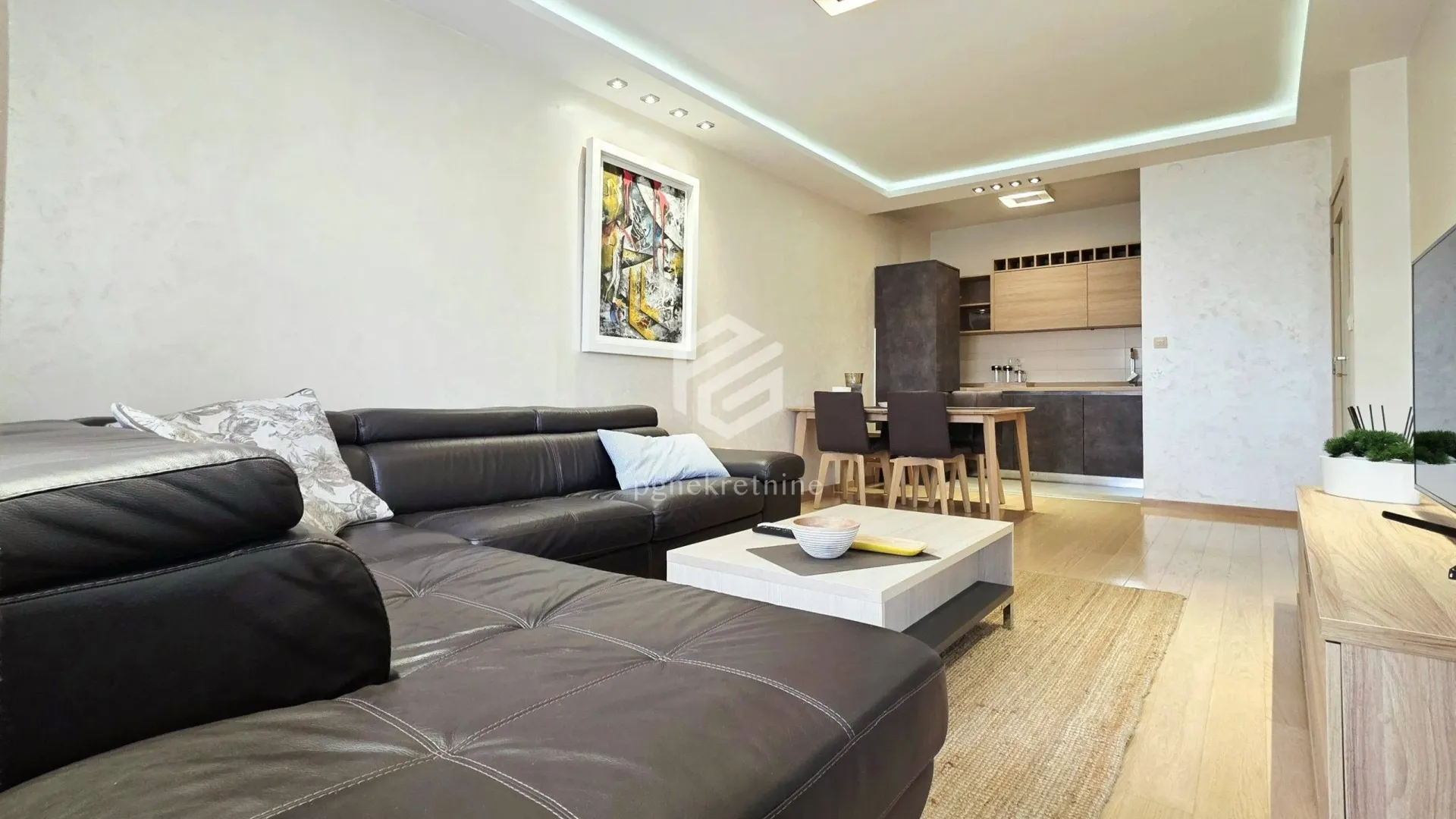 Rent, one bedroom apartment, 47m², City Kvart, Podgorica