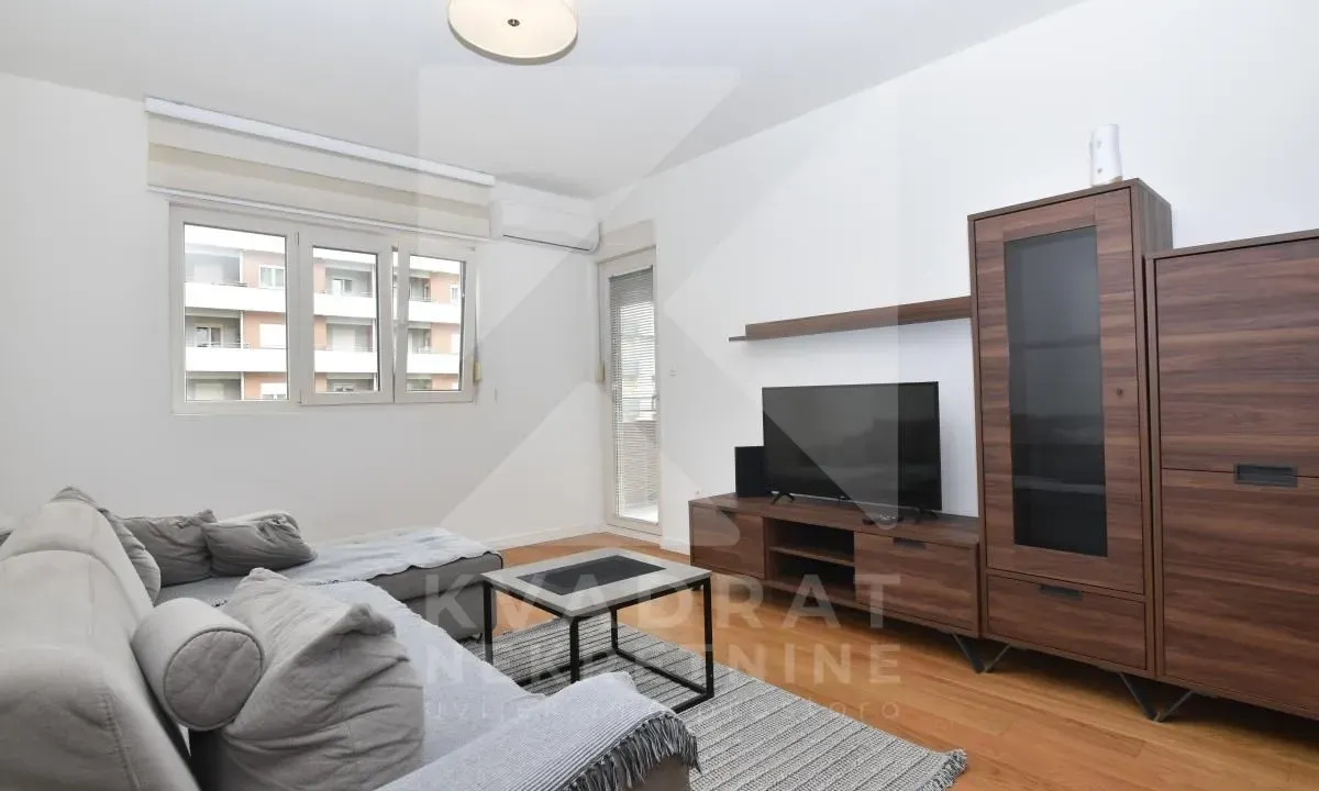 Rent, one bedroom apartment, 49m², Central Point, Podgorica