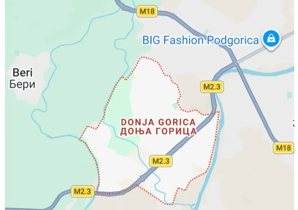 Prodaja, plac, 600m², Donja Gorica, Podgorica
