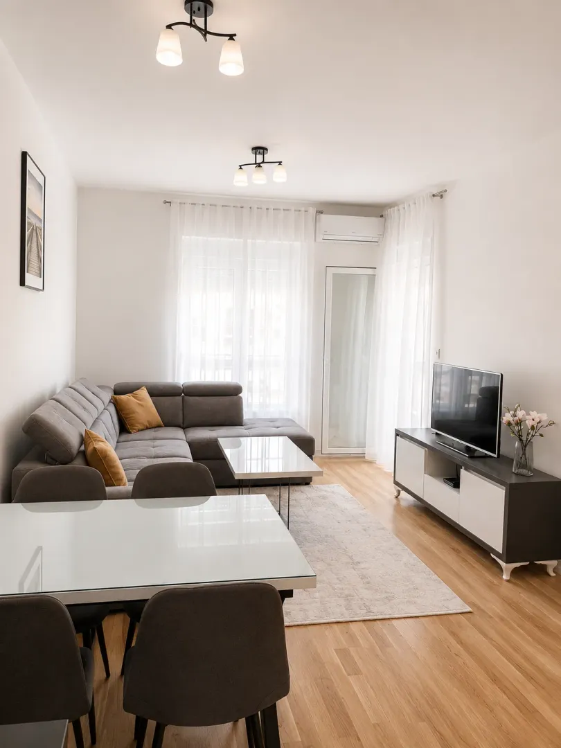 Rent, one bedroom apartment, 46m², Zabjelo, Podgorica