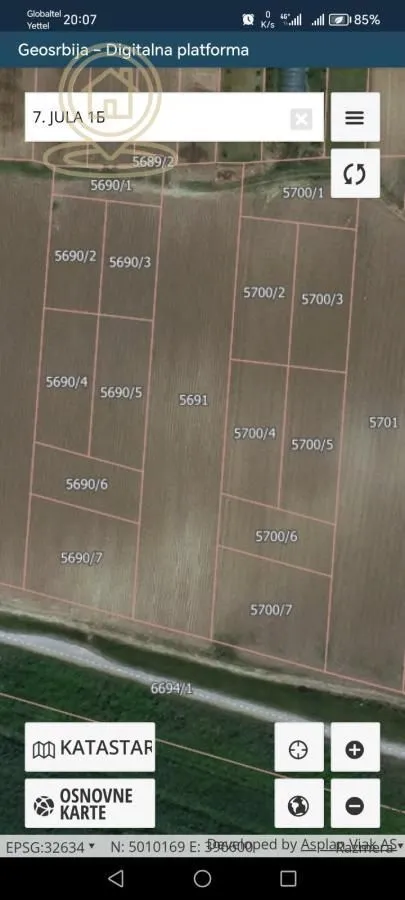 Prodaja, plac, 500m², Futog, Novi Sad Sve Podlokacije