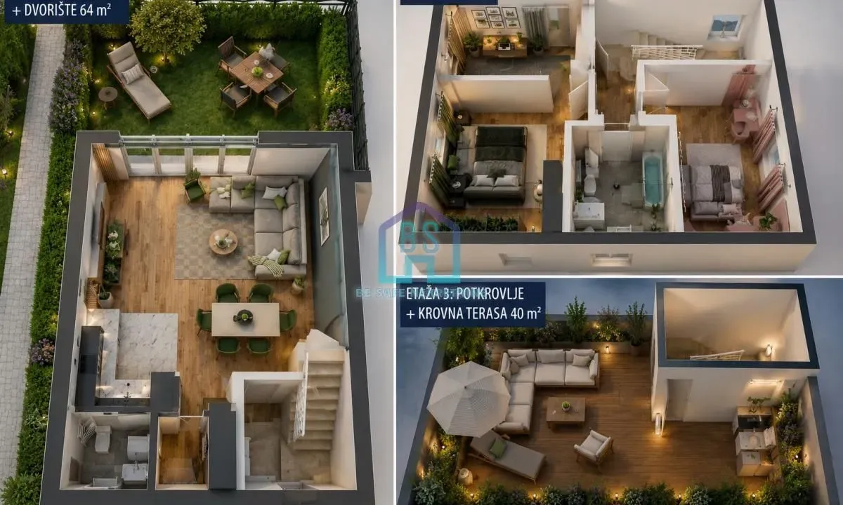 Sale, four bedroom apartment, 96m², Veternik, Novi Sad Sve Podlokacije