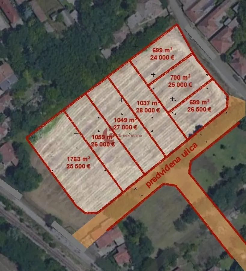 Prodaja, plac, 600m², Dudova Šuma, Subotica