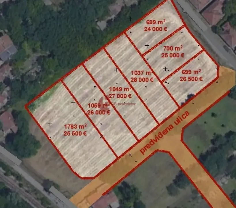 Prodaja, plac, 600m², Dudova Šuma, Subotica