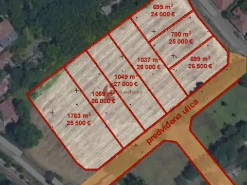 Sale, land lot, 6m², Dudova Šuma, Subotica