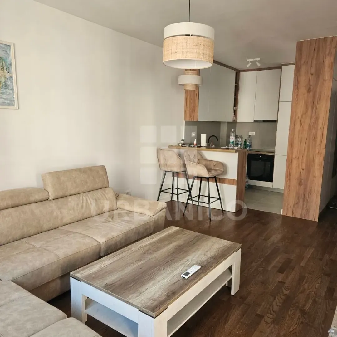 Izdavanje, jednosoban stan, 47m², Stari Aerodrom, Podgorica